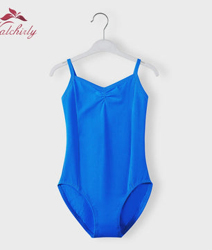 Meisjes Ballet Leotard met Bandjes - Katoen - Dans & Gymnastiek