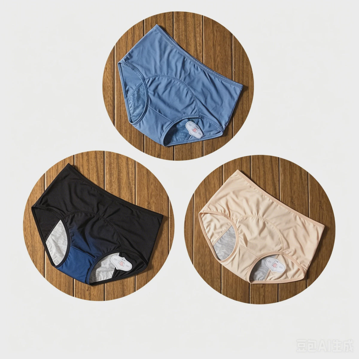 3-Pack Dames Menstruatie Ondergoed - Lekvrij en Comfortabel