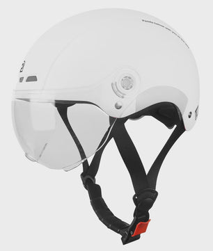 PEMILA Fietshelm Volwassenen met Vizier, Oorbescherming & Reflectie - Veilig & Comfortabel