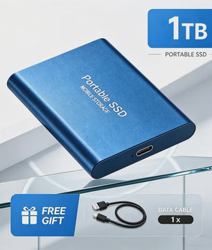 Snelle Externe SSD 1TB/2TB USB 3.1 - Compacte Mobiele Opslag voor PC & Mac
