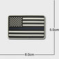 3D PVC Vlag Patches - Rubberen Militaire Emblemen met Klittenband