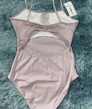 Elegante Ballet Leotard met Kant voor Dames - Perfect voor Dans en Yoga