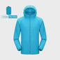 Unisex Winddichte & Waterdichte Outdoor Jas - Sneldrogend & UV-beschermend