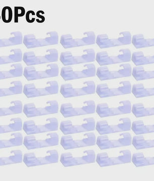 Zelfklevende Kabel Clips Organizer - Set van 20 Stuks voor Thuis, Kantoor & Auto