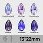 Paarse Strass Steentjes Platte Achterkant - Glas Kristal voor Kleding & Tassen DIY