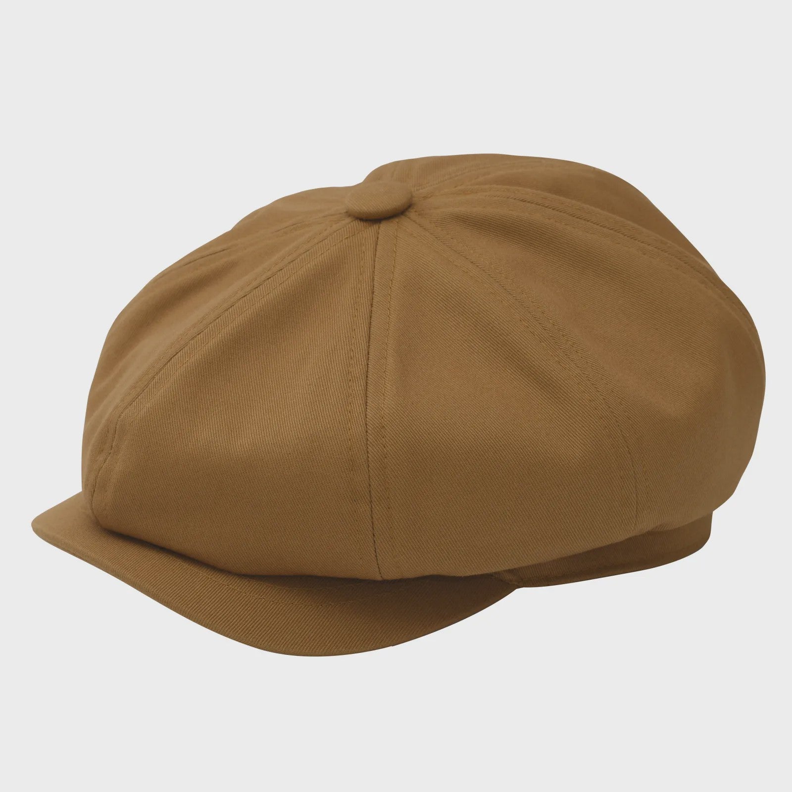 BOTVELA Heren Newsboy Cap - Katoenen Pet met 8 Panelen, Retro Stijl