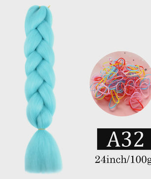 24 Inch Jumbo Braids Haarverlenging - Synthetisch Vlechtkapsel met Ombre Kleuren