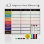 Flexibel Magnetisch Weekplanner Whiteboard A3 - Ideaal voor Koelkast & Kantoor