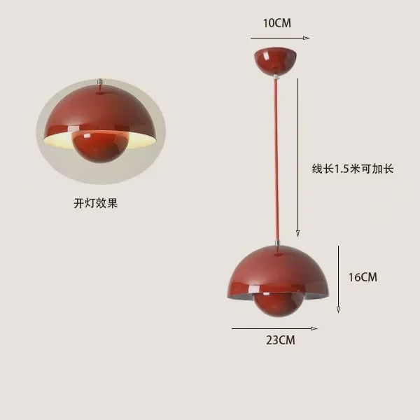 Moderne Design Hanglamp 'Bud' - 23cm - Meerdere Kleuren - Sfeervolle Verlichting