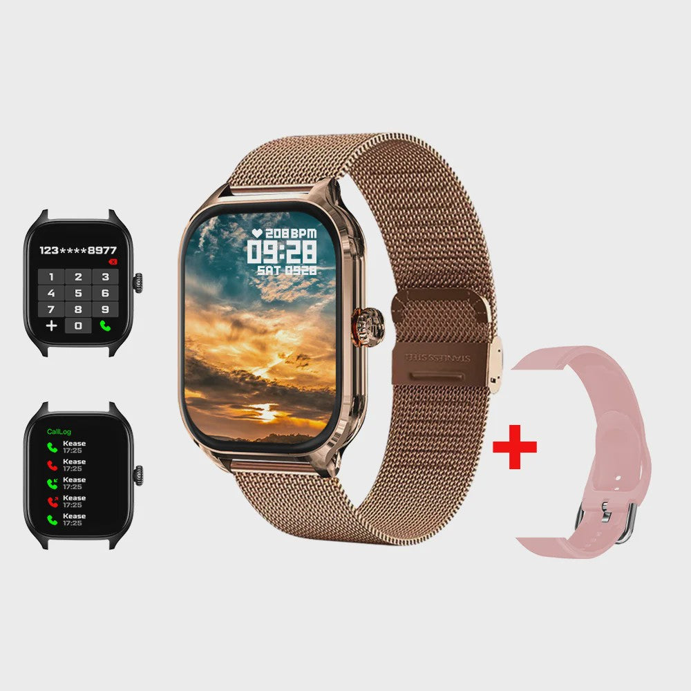 H9 Pro Max Smartwatch: Bellen, Gezondheid & Fitness Tracker met Kleurenscherm