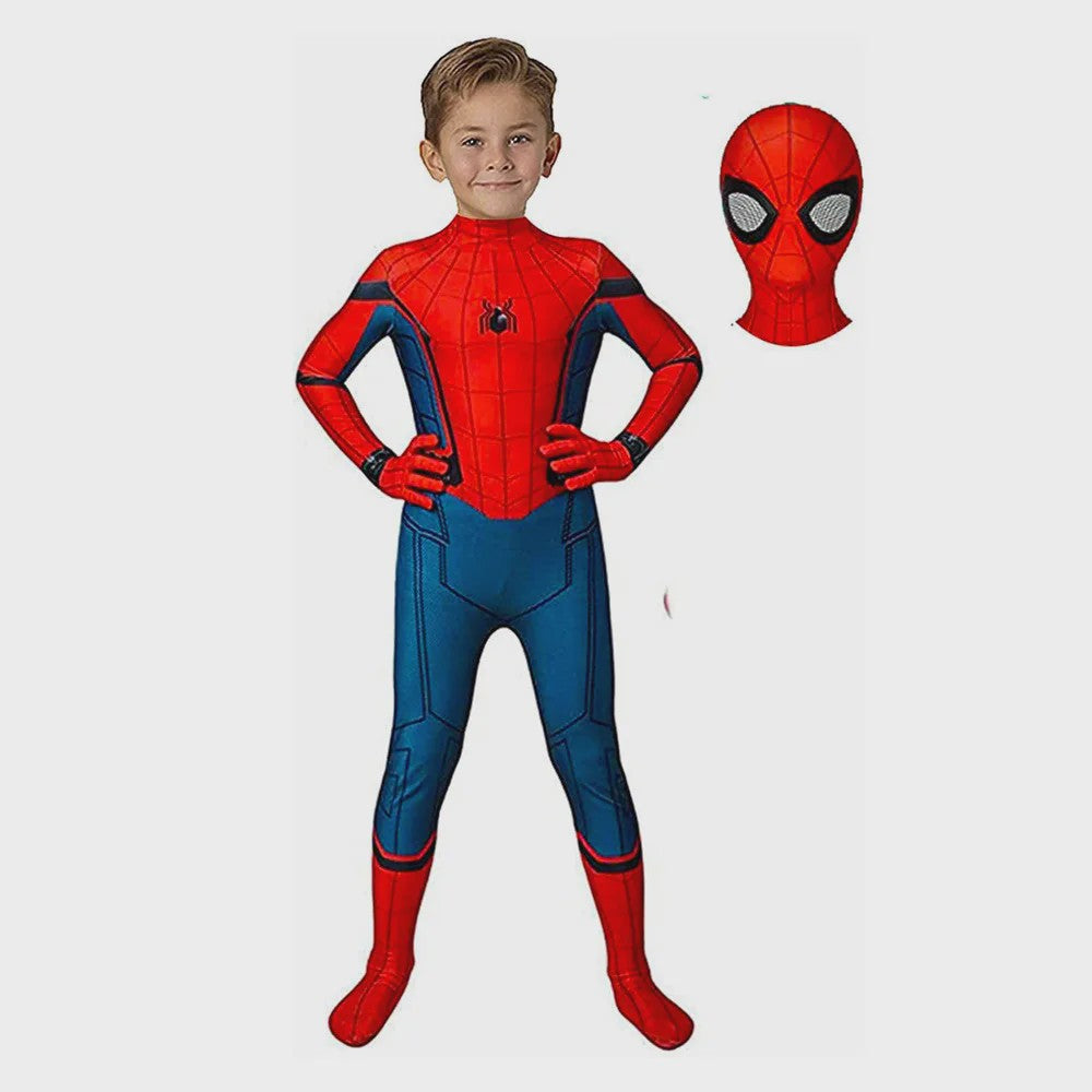 Realistisch Spider-Man Cosplay Kostuum - Volledig Pak (100-190cm)