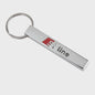 Luxe 3D Metalen & Lederen Audi Autosleutelhanger - Perfecte Decoratie