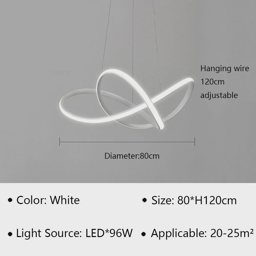 Moderne LED Hanglamp - Stijlvolle Verlichting voor Woonkamer, Eetkamer & Slaapkamer