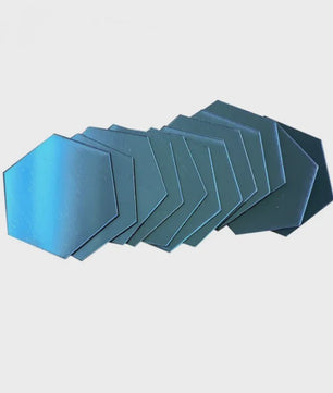 Zelfklevende Hexagon Spiegel Wandstickers - 3D Decoratie voor Elke Ruimte - DIY