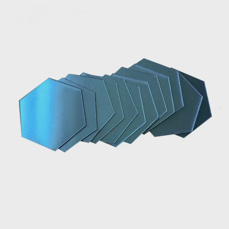 Zelfklevende Hexagon Spiegel Wandstickers - 3D Decoratie voor Elke Ruimte - DIY