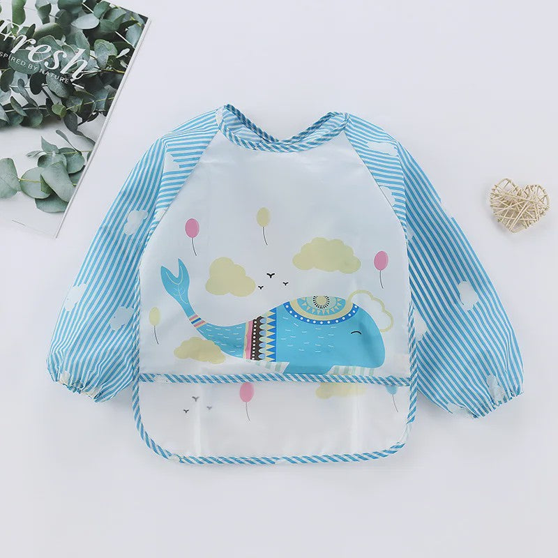Waterdichte Slab met Lange Mouwen voor Baby's en Kinderen - EVA Materiaal