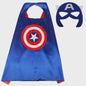 Superheld Cape en Masker Set - Kinderen Cosplay Verkleedkostuum