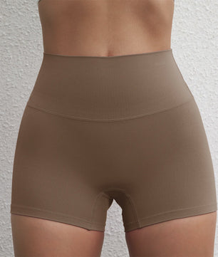 Hoge Taille Compressie Sportshorts voor Dames - Squat Proof & Zacht
