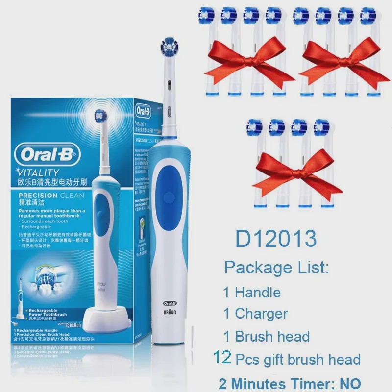 Oral-B Vitality 3D White Elektrische Tandenborstel - Roterende Reiniging & Inductieladen