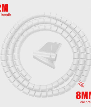 Flexibele Kabel Organizer Buiskous 2 Meter - Kabelbeschermer & Kabelmanagement