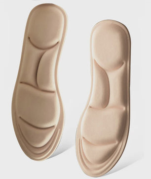 5D Massage Memory Foam Inlegzolen - Ademend, Dempende Steunzolen voor Sport & Dagelijks Gebruik