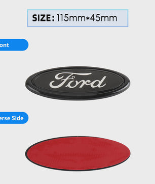 Ford Embleem Stickers - Set van 8 Stuks - Hood, Bonnet & Trunk - Universeel