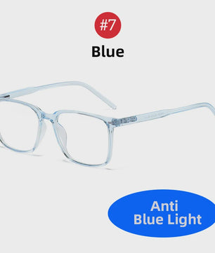 VIVIBEE Klassieke Blauw Licht Blokkerende Bril voor Heren - TR90 Frame, Anti-Ray, Computer & Gaming