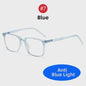 VIVIBEE Klassieke Blauw Licht Blokkerende Bril voor Heren - TR90 Frame, Anti-Ray, Computer & Gaming