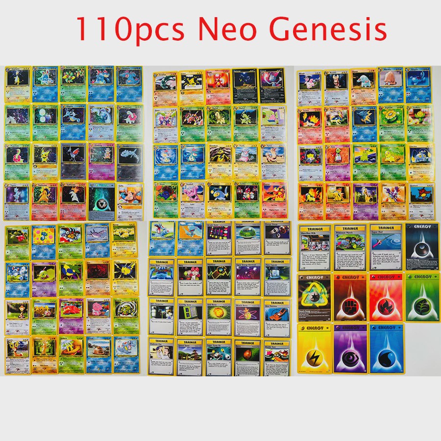 Verzamelkaarten: Base, Jungle, Fossil, Neo, Gym - Complete Collectie