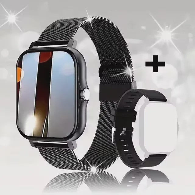Multifunctioneel Smartwatch voor Heren & Dames - Bluetooth, Muziek, Fitness & Slaapmonitor