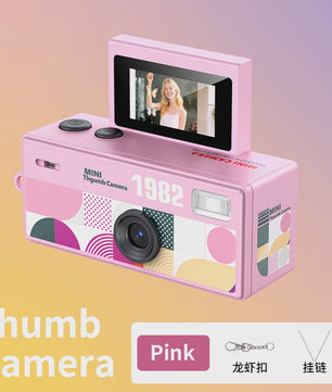 Retro Mini Digitale Camera met Sleutelhanger & Flip Screen - 720P Video Recorder