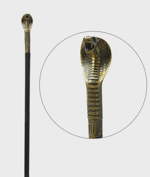 Halloween Cobra Scepter Wandelstok - Egyptische Stijl Koning Kostuum Accessoire