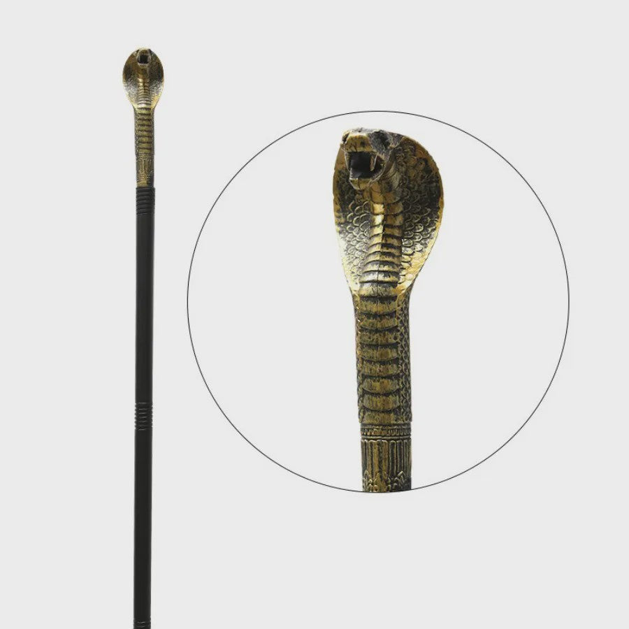 Halloween Cobra Scepter Wandelstok - Egyptische Stijl Koning Kostuum Accessoire