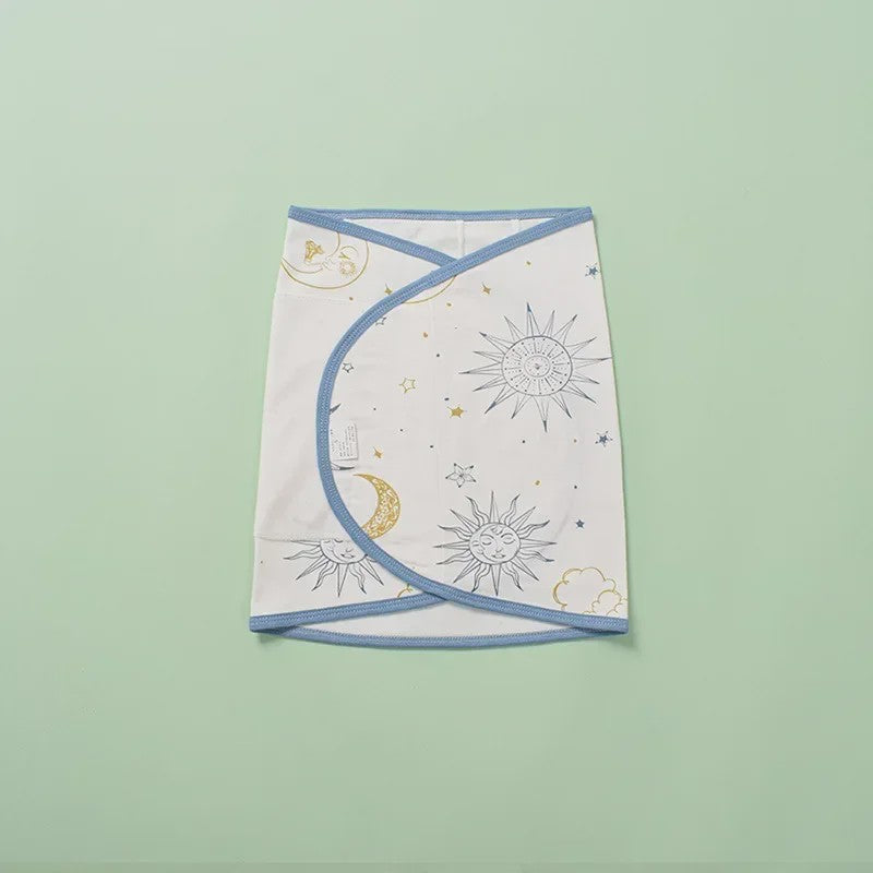 Zachte Katoenen Baby Swaddle Wrap (0-6 mnd) - Anti-schrik slaapwikkel voor pasgeborenen
