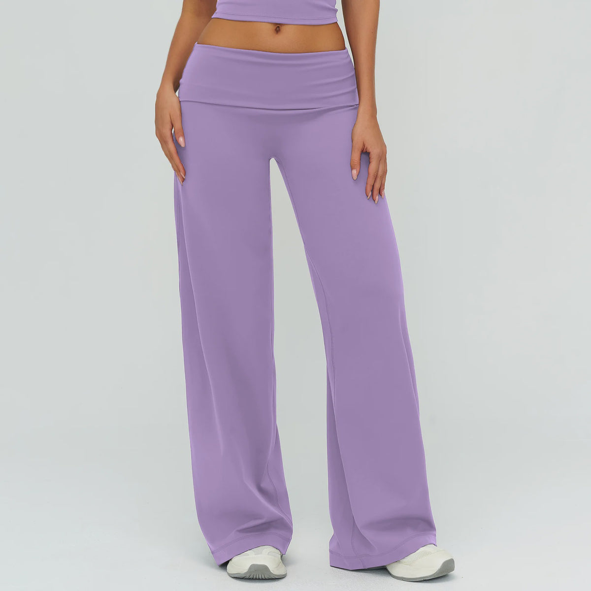 Dames Yoga Bell-Bottoms met Hoge Taille - Flared Sportbroek voor Fitness & Gym