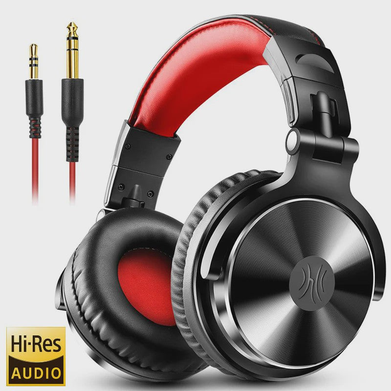 OneOdio Studio DJ Koptelefoon - Over-Ear, Hi-Res Audio, Ingebouwde Microfoon, 3.5mm/6.35mm