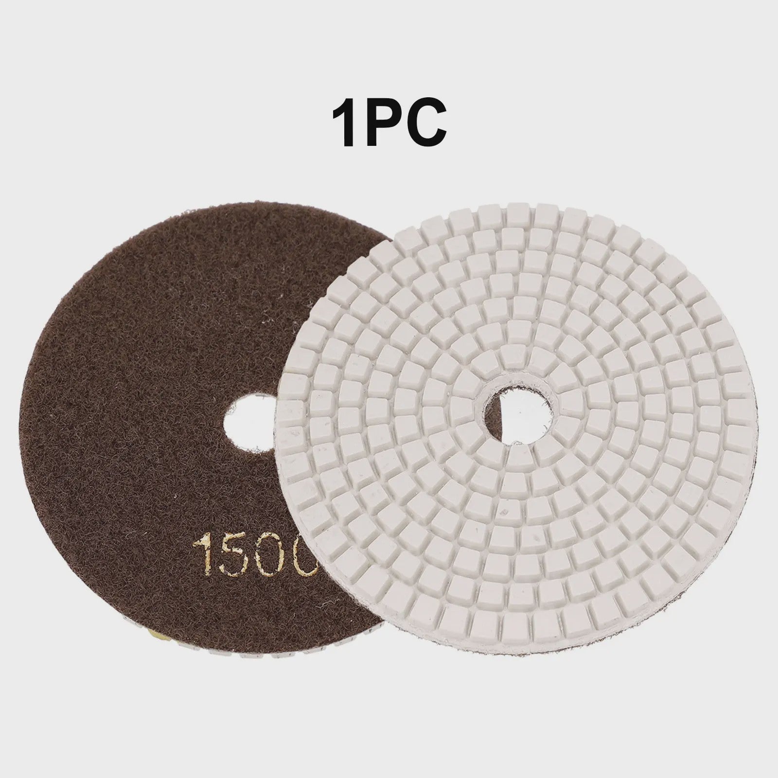 4-Inch Diamant Polijstschijven Set (30-10000 Grit) voor Nat/Droog Gebruik - Steen, Beton, Marmer