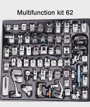 Uitgebreide Set Naaimachine Voetjes (11-82 Stuks) - Multifunctioneel voor Diverse Stijlen