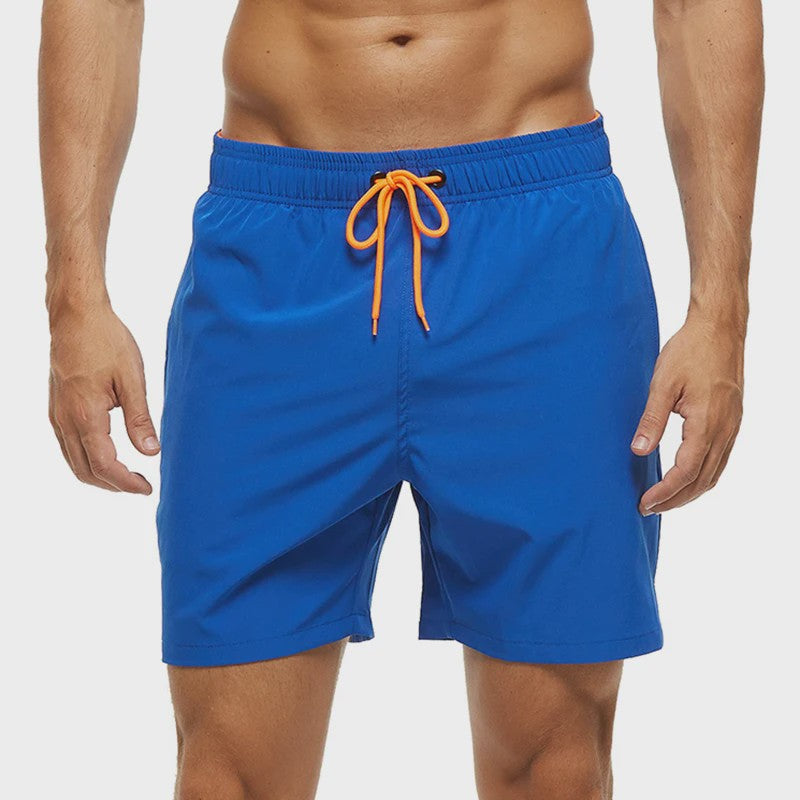 Heren Zwembroek Zomer Sportief Ademend met Elastische Tailleband, Mesh Voering en Zakken