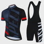 Professionele Fietskleding Set Heren - Zomer MTB Shirt & Bib Shorts