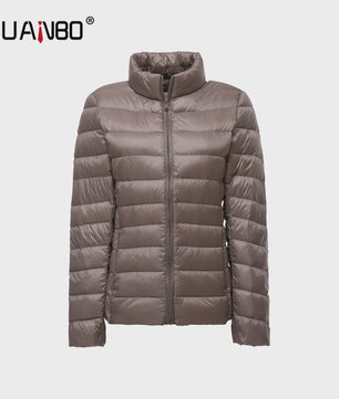 Dames Lichtgewicht Donsjack - Kort, Warm & Stijlvol Lente Jack - 15 Kleuren