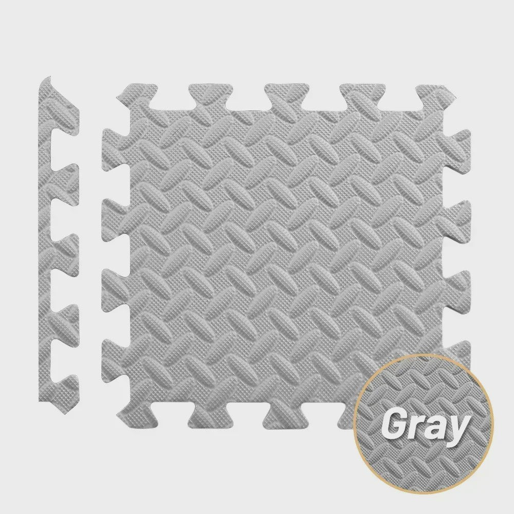 Interlocking EVA Schuim Puzzelmat voor Thuisgym - Antislip en Geluiddempend