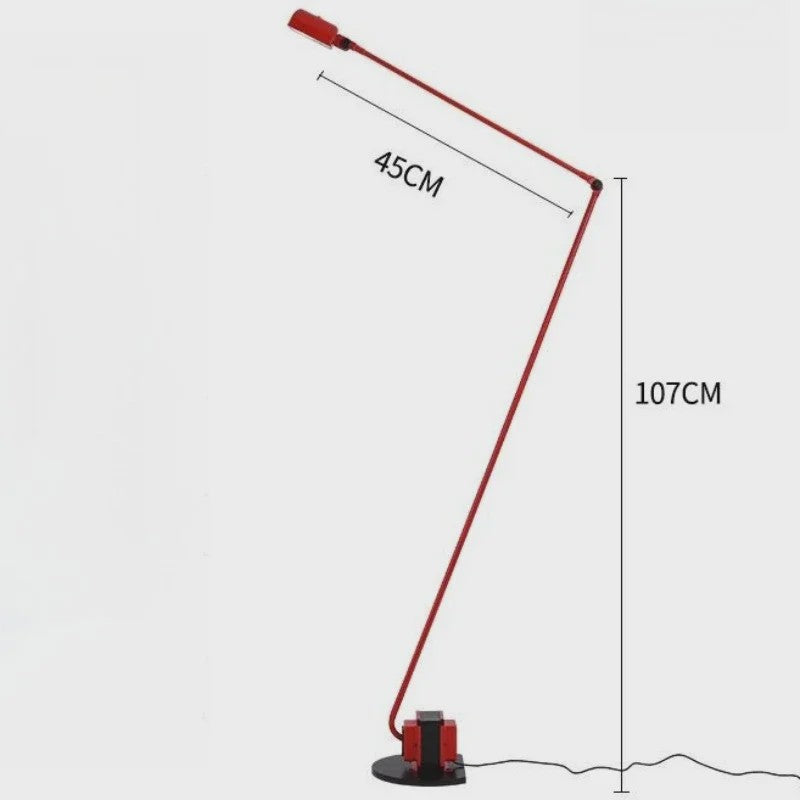 Moderne Metalen Vloerlamp met LED - Stijlvolle Verlichting voor Woonkamer, Hotel & Meer