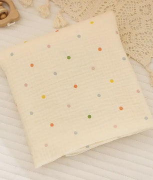 Zachte Muslin Swaddle Deken voor Baby's - Katoen, 80x80cm, met schattige prints