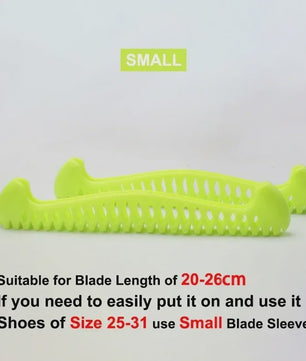 Verstelbare Schaats Blade Covers (S/L/XL) - TPU Bescherming voor IJshockey en Kunstschaatsen