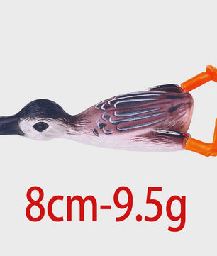 Realistische Eenden Vissen Lokaas - 8.5cm, 12g - Perfect voor Baars, Karper & Snoek