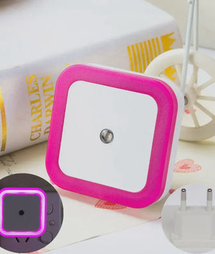 Draadloos LED Nachtlampje met Sensor - Mini Stekkerlampje voor Kinderkamer, Slaapkamer & Woonkamer