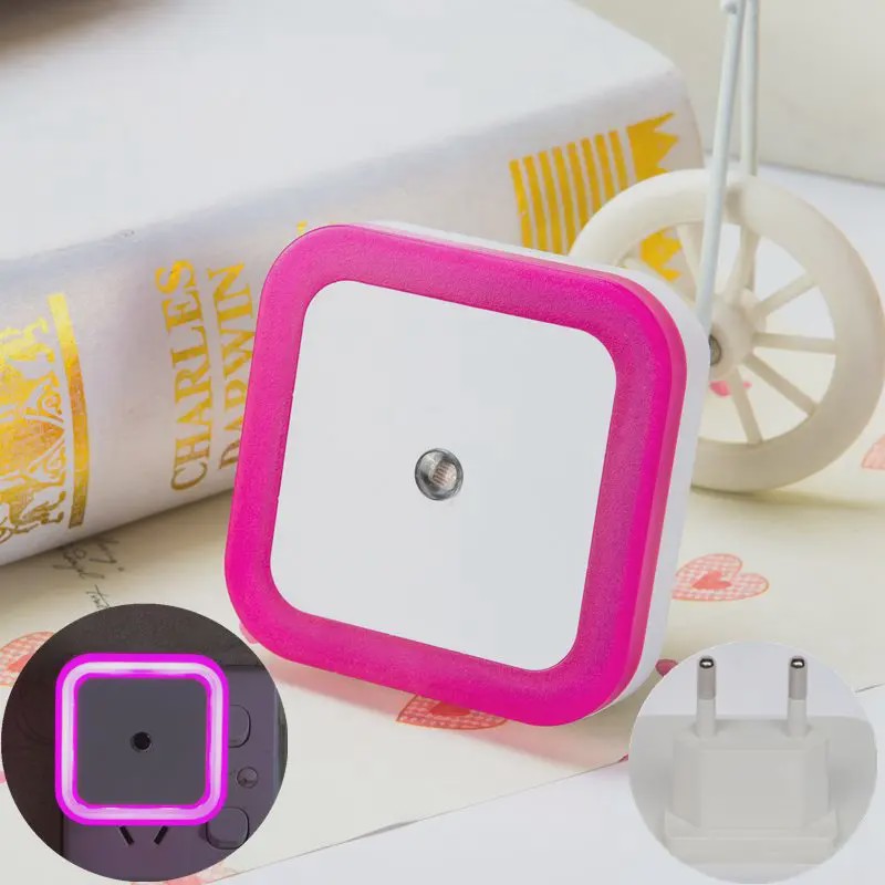 Draadloos LED Nachtlampje met Sensor - Mini Stekkerlampje voor Kinderkamer, Slaapkamer & Woonkamer