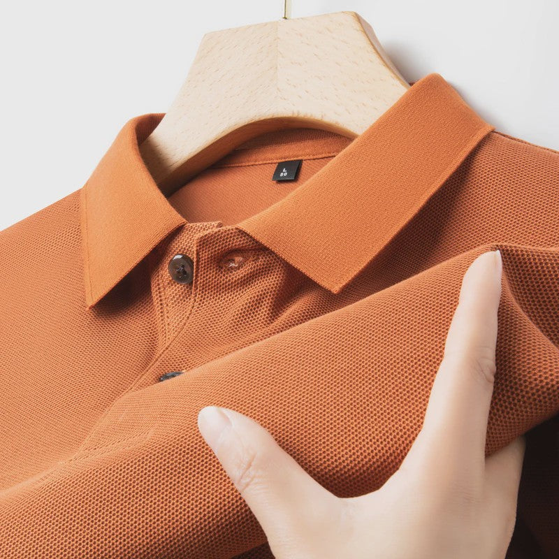 Heren Poloshirt Korte Mouw - 100% Gemerceriseerd Katoen, Ademend & Stijlvol voor Zomer, Golf & Casual