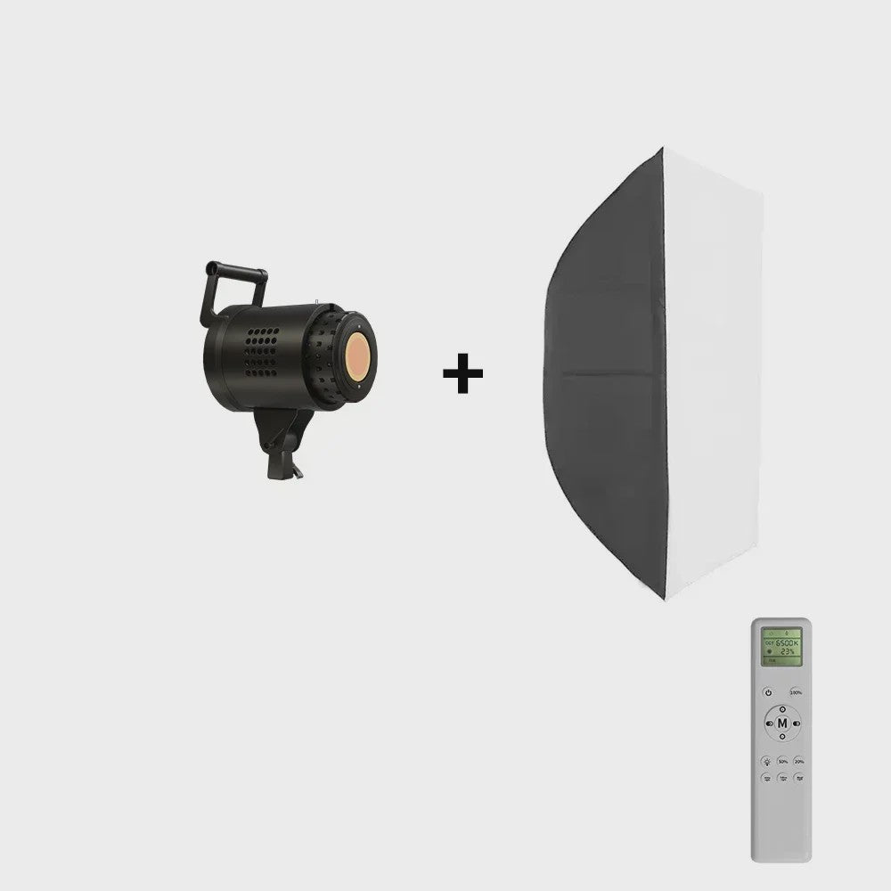 135W Bowens LED Studio Lamp met 90cm Honeycomb Softbox & Statief